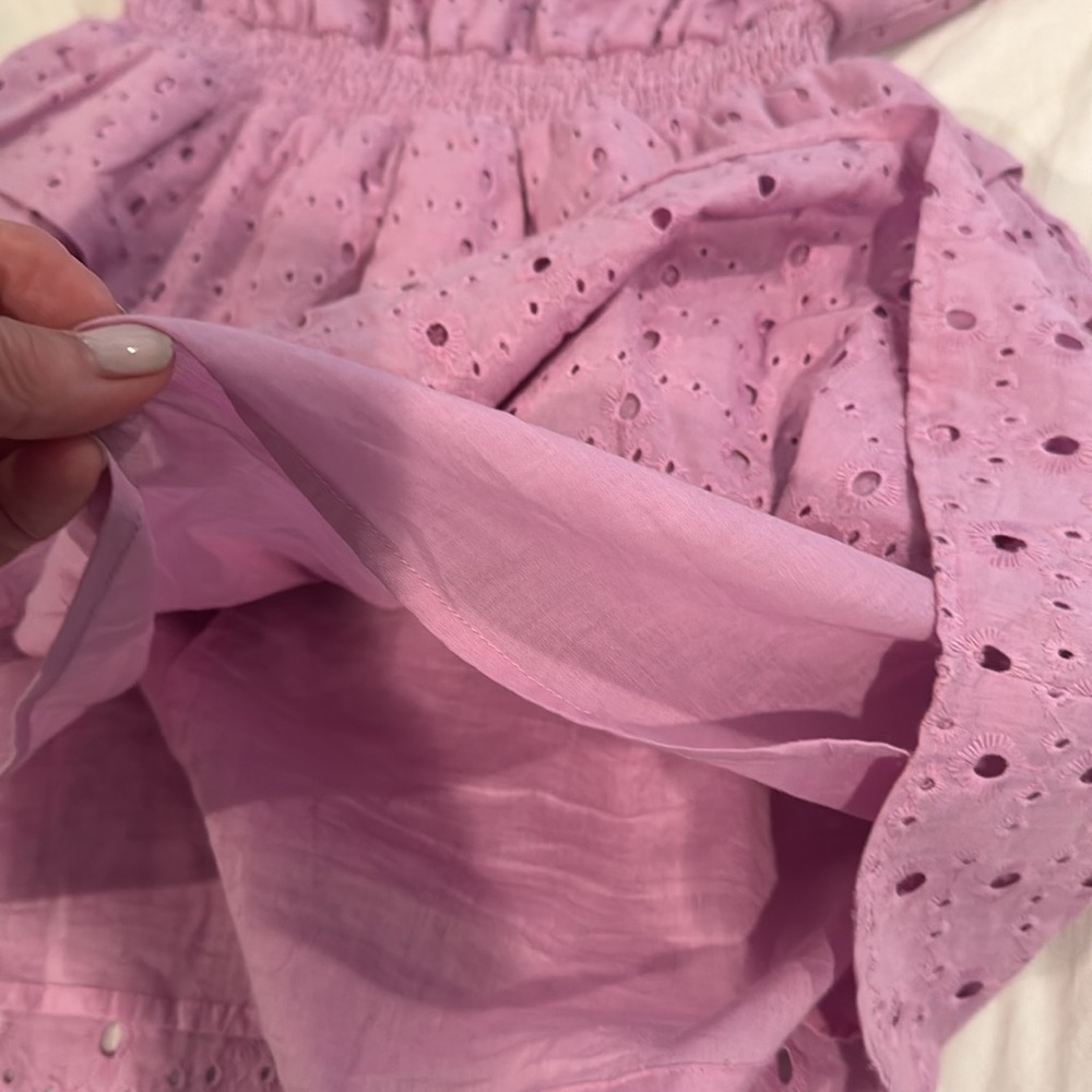 Cake for dinner purple eyelet dress - Picture 9 of 11